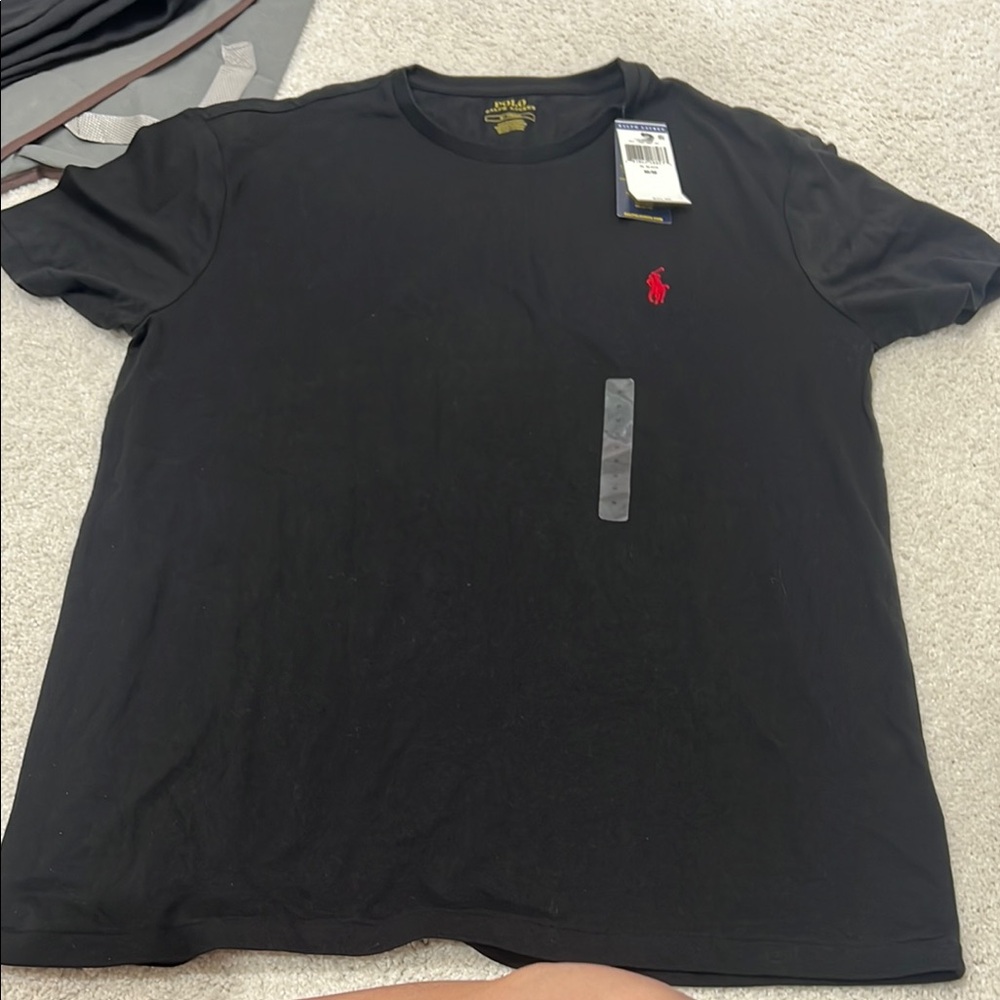 Polo by Ralph Lauren Men's Black T-Shirt